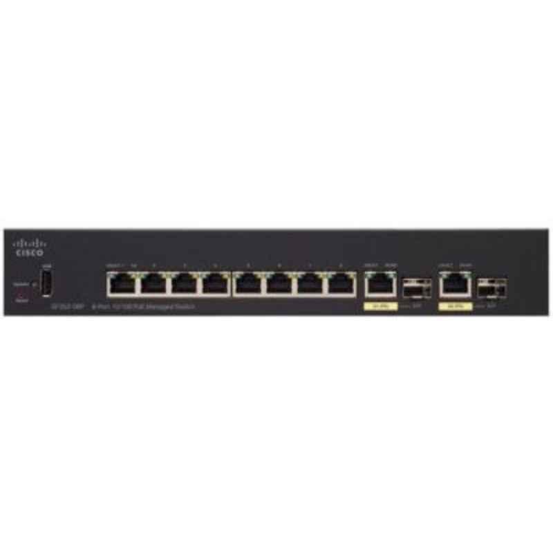 Cisco SF35208P 62W 8x10/100 Ports Managed Switch, SF35208PK9UK
