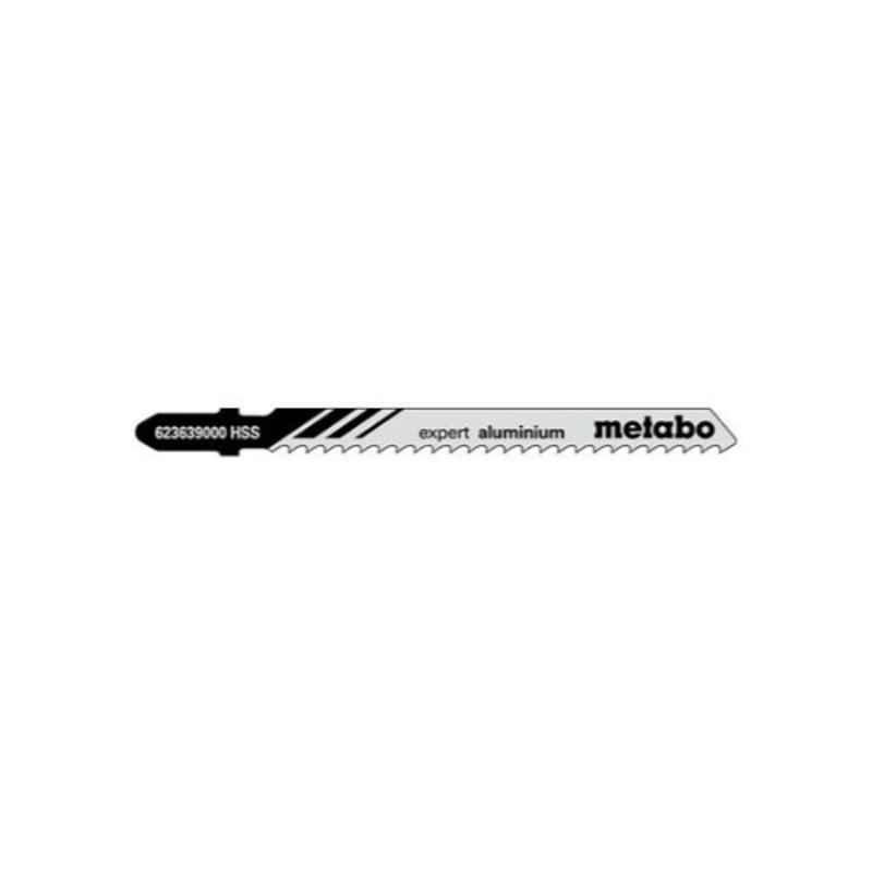 Metabo 74mm Metal Silver & Black 5 Professional Grade Jigsaw Blade, 623639000