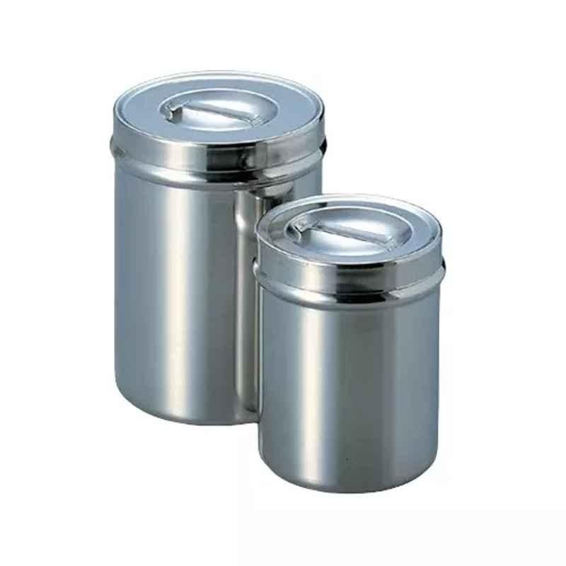 Lab Plus Stainless Steel Universal Can Body/Lid/Stainless Steel (SUS304), LP-13358