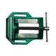 GIZMO 4 inch Cast Iron Green Fixed Base Drill Vice