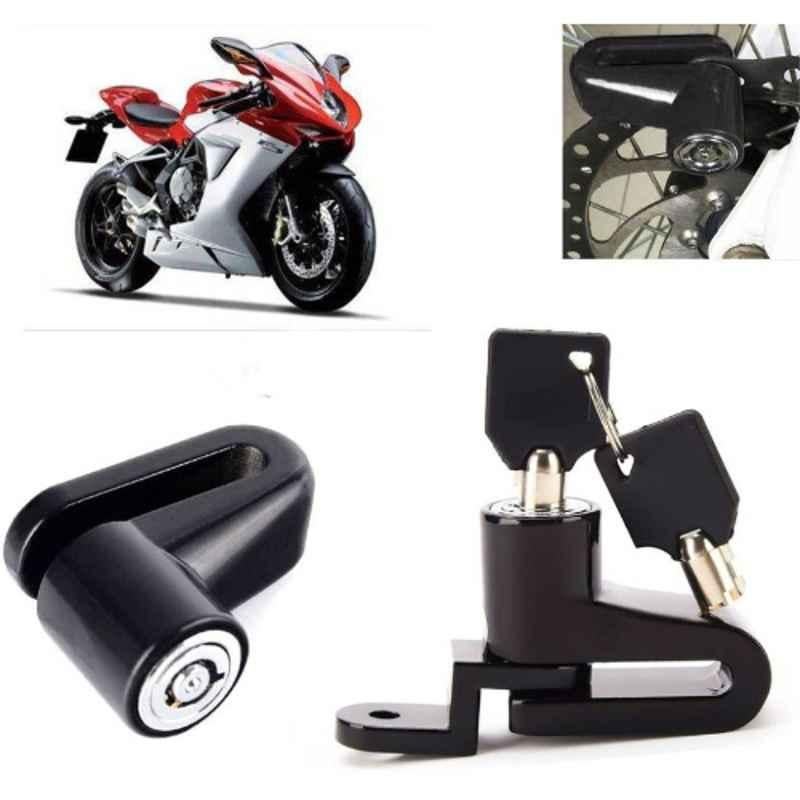 Auto Pearl Steel Heavy Duty Anti Theft Disc Brake Lock for F3, Lock_508