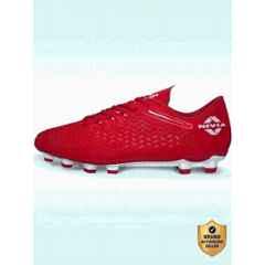 Nivia Nitro Red Football Shoes for Men, Size: 7