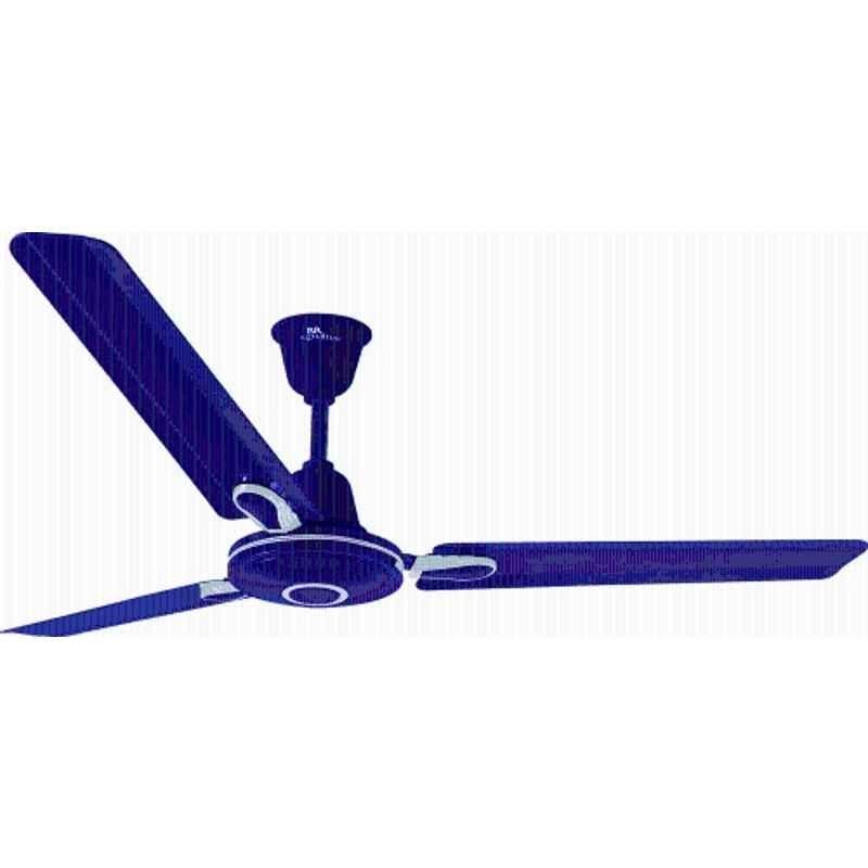 RR Signature Josh Deco 52W Oxford Blue 3 Blades Ceiling Fan, Sweep: 1200 mm