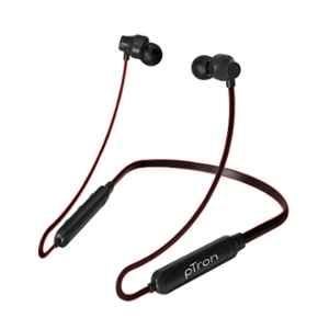 Ptron Lite Black & Red Bluetooth Wireless Earphones