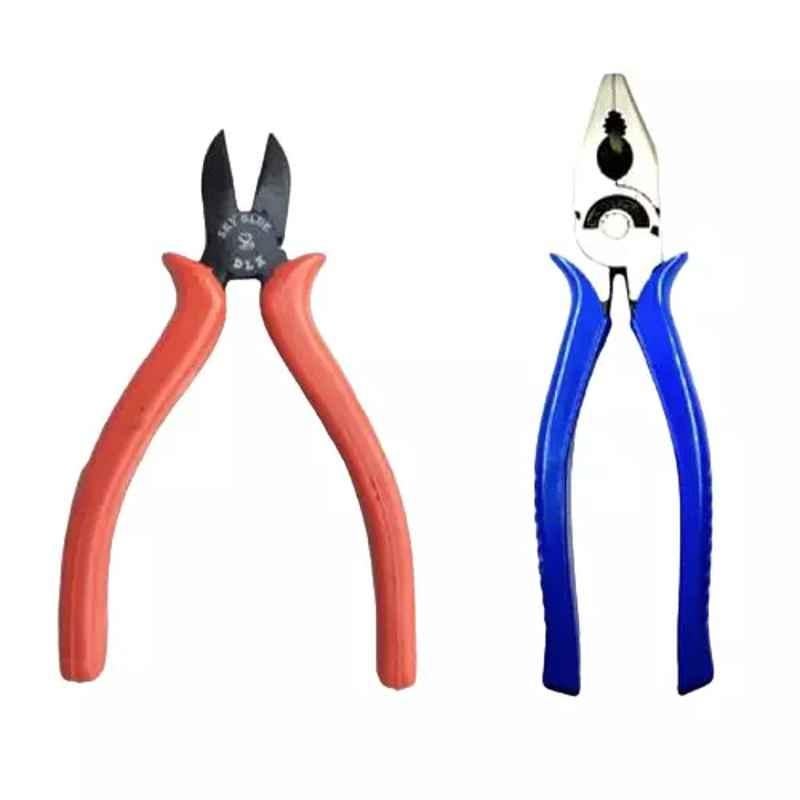 Sky Blue 2 Pcs Lineman Plier Combo, SBE_PLIER_COMBOS_COMBO_833