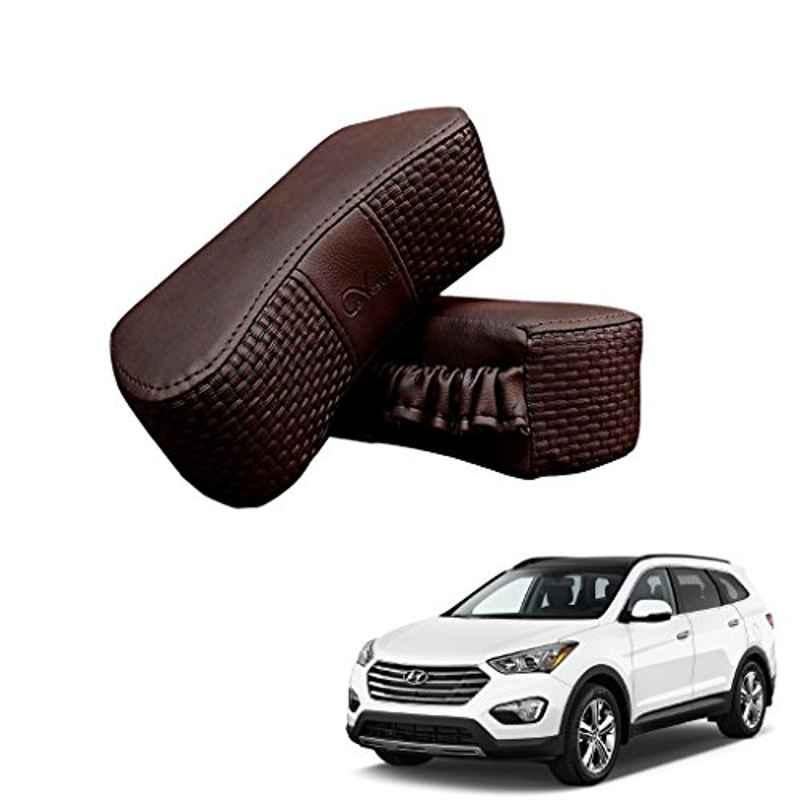 Kozdiko 2 Pcs Memory Foam Cola Neck Rest Cushion Pillow Set for Hyundai Santafe