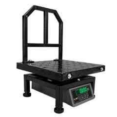 Monet 14x14 inch 100kg Mild Steel Platform Weighing Scale with Dual Display & 2 Days Battery Backup