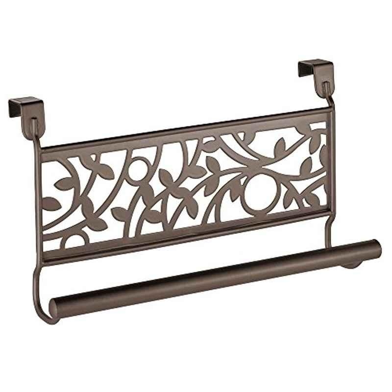 Interdesign Steel Bronze Towel Bar Holder, 111482