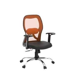 CELLBELL Tauras Lite C100 Mesh Medium Back Orange Ergonomic Chair