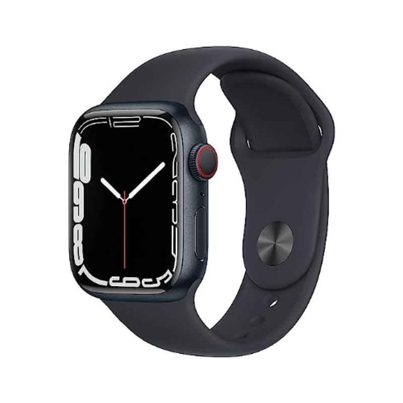 Apple 7 Series 41mm GPS Midnight Smart Watch with Sport Band