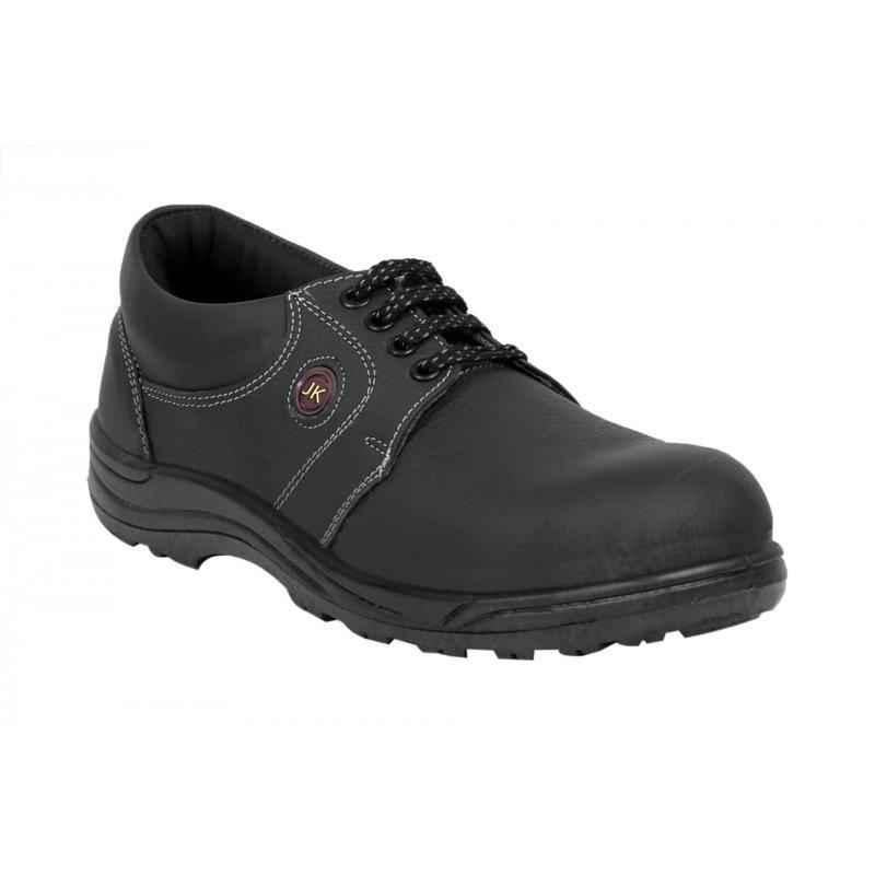 JK Steel JKPB060BLK Steel Toe Black Work Safety Shoes, Size: 8