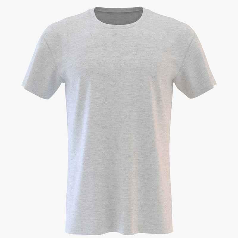 Taha Cotton Grey T Shirt