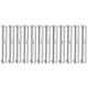 Smart Shophar 4 inch Stainless Steel Silver Galaxy Cabinet Handle, SHA40CH-GALA-SL04-P12 (Pack of 12)