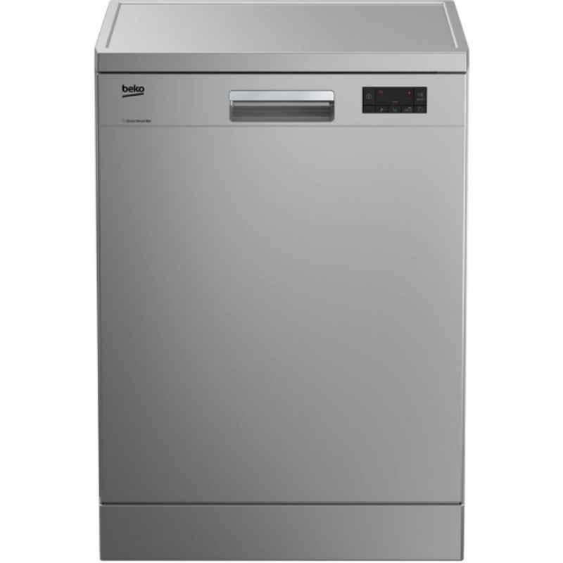 Black and silver store dishwasher