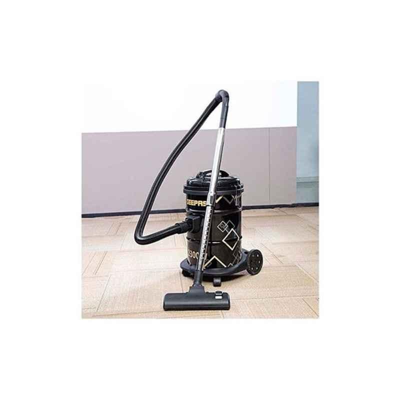 Geepas 21L 2300W Cast Iron Black Vacuum Cleaner, GVC2598
