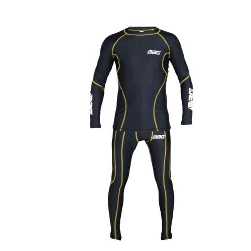 Biking Brotherhood Nylon Lycra Fabric Coolfit Inner Suit, Size: Large