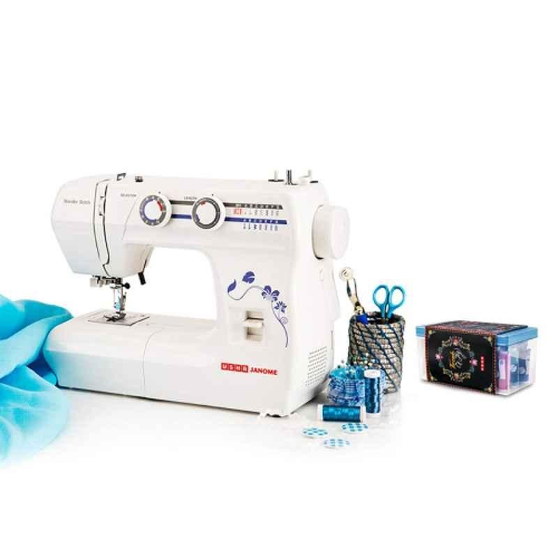Usha Bandhan Straight Stitch Composite Sewing Machine (Black