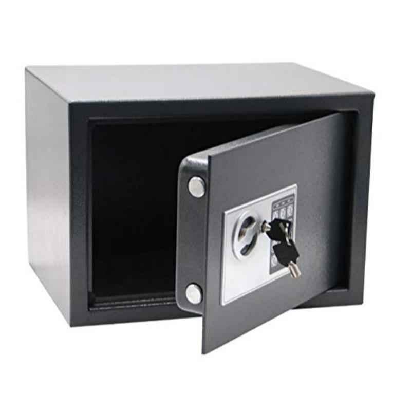 DishanKart GS170D Dark Grey Digital Electronic Safe Locker Box for Home & Office for Jewelry Money Valuables