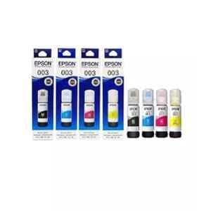 Epson 4 Pcs 70 ml Assorted Ink Bottle Set for L3110 & L3150 Model, 003