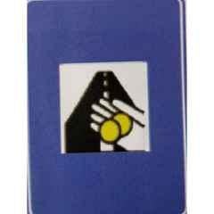Ladwa Aluminium Blue & White Toll Ahead Retro Reflective Road Signage, LSI-IMBSB-THR