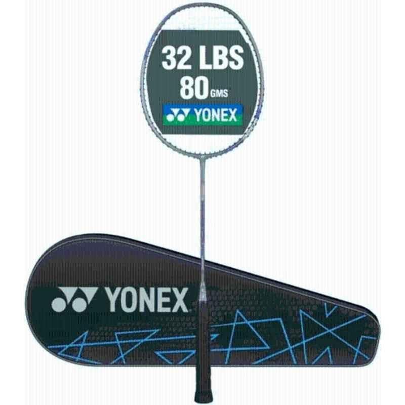Yonex Astrox Attack 9 32lbs 80g Grey & Green Unstrung Badminton Racquet