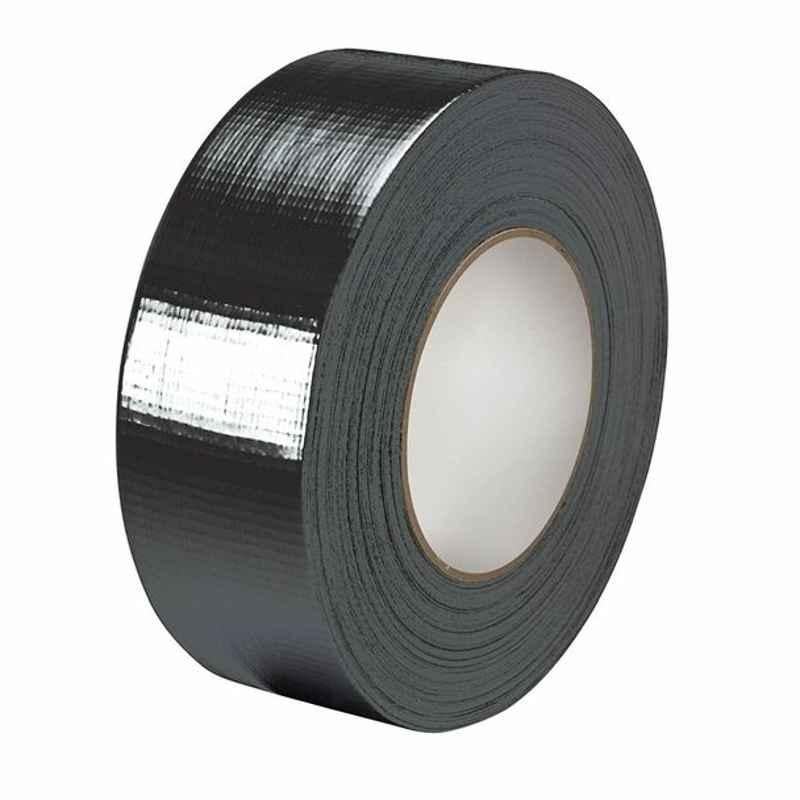 Cloth Tape, 48 mmx25 m, Polyethylene, Black