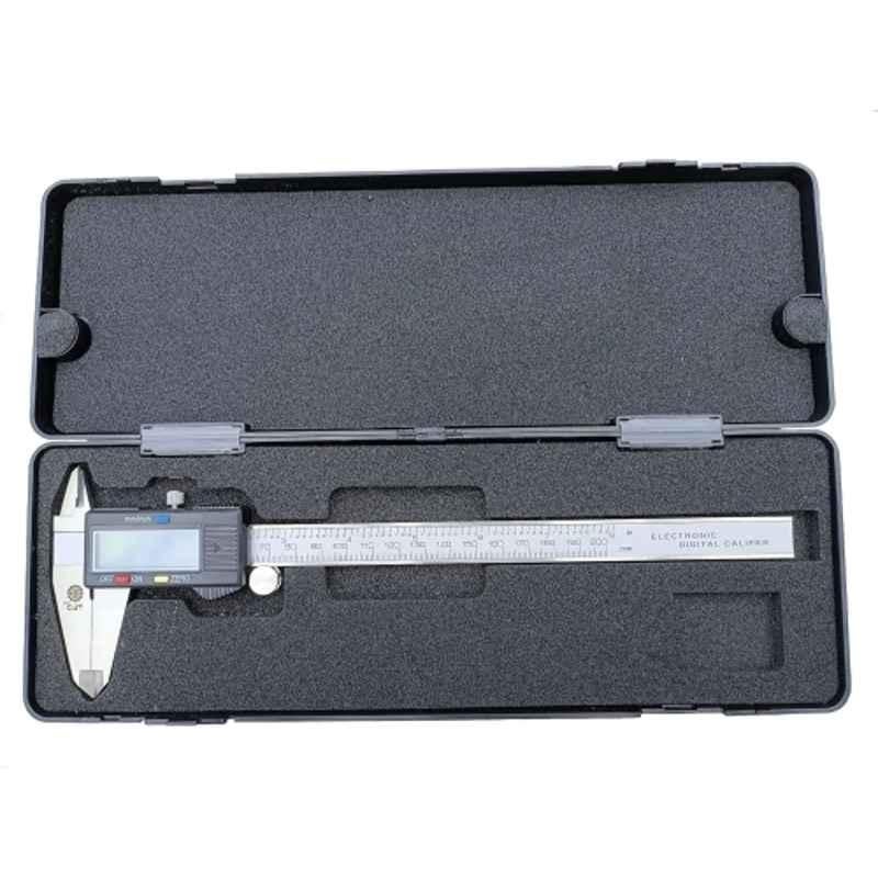 GSK Cut 0-200mm Stainless Steel Digital Vernier Caliper with LCD Screen