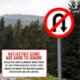 Ladwa 600mm Aluminium Red & White Circle U Turn Prohibited Mandatory Retro Reflective Road Signage, LSI-MCSB-600mm-TWPM