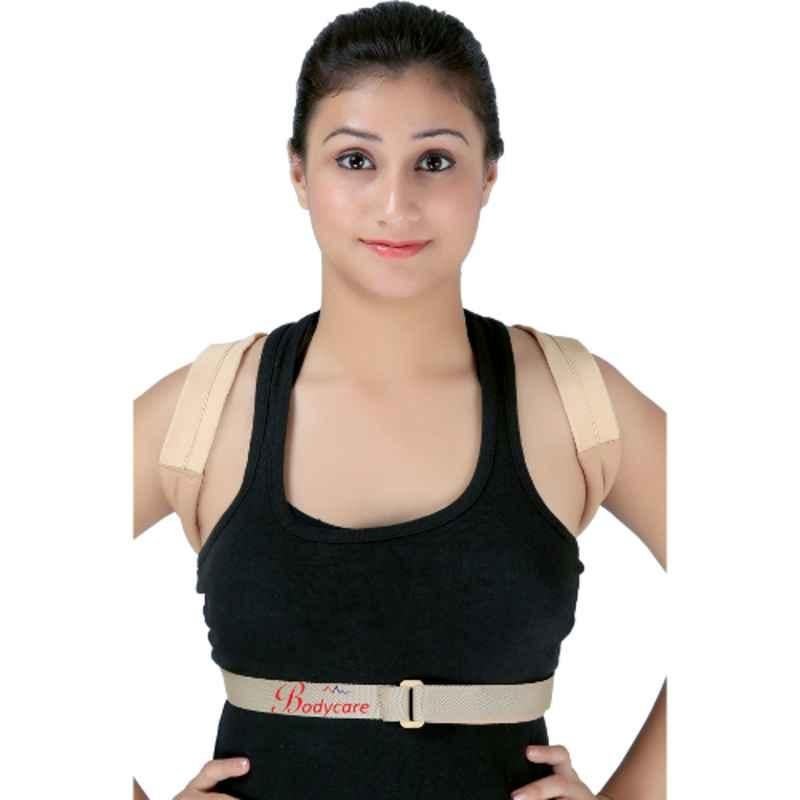 Bodycare Cotton & Elastic Beige Posture Aid, RP-3704, Size: M