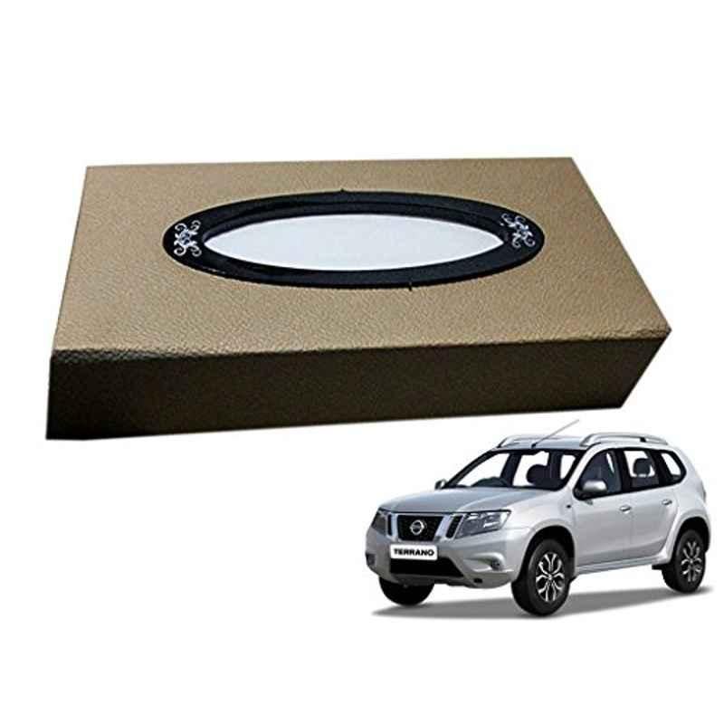 Kozdiko 200 Sheets 100 Pulls Beige Tissue Paper Box for Nissan Terrano, koz_32037