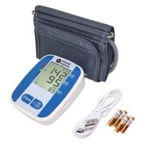 Sahyog Wellness White Automatic Upper Arm Digital Blood Pressure Monitor Machine with Large Cuff, LZX-B803-L