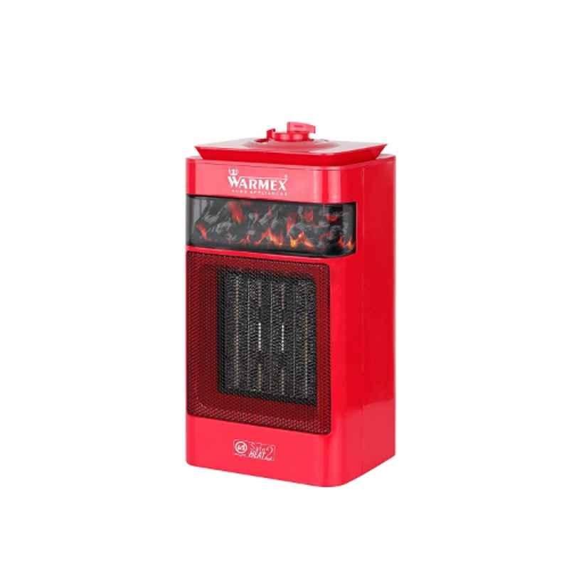 Warmex Bonfire+ 1500W Red Fan Room Heater