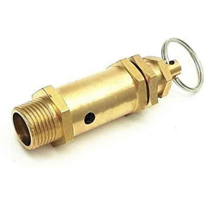 SFI 1/4 inch Brass Heavy Safety Valve