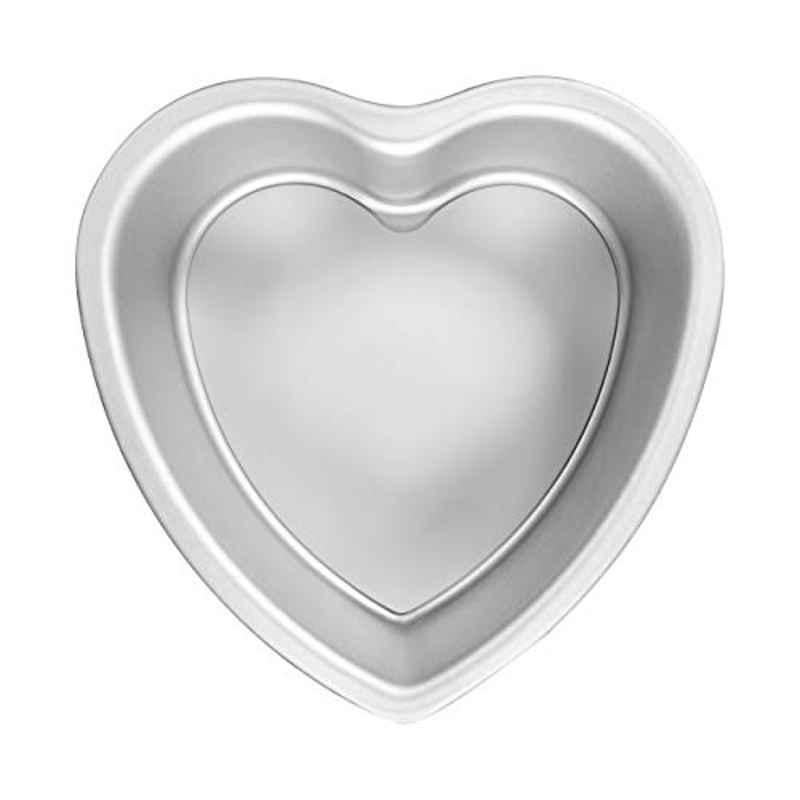 Fat Daddios 20x7.6cm Aluminium Heart Cheesecake Pan, PHT-L83