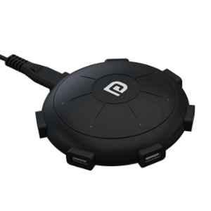 Portronics UFO Pro 6 Port Black Home Charger, POR 1094