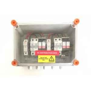 Daystar 2 in 2 Out 600V Solar DC Distribution Box with 16A/2P DC MCB, DC SPD, 15 & 30A DC Fuse (Pack of 4)