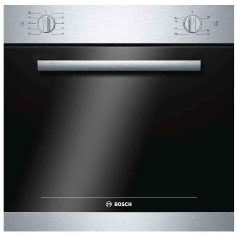 Bosch 60L 2.2kW Stainless Steel Built In Gas Oven, HGL10G050M