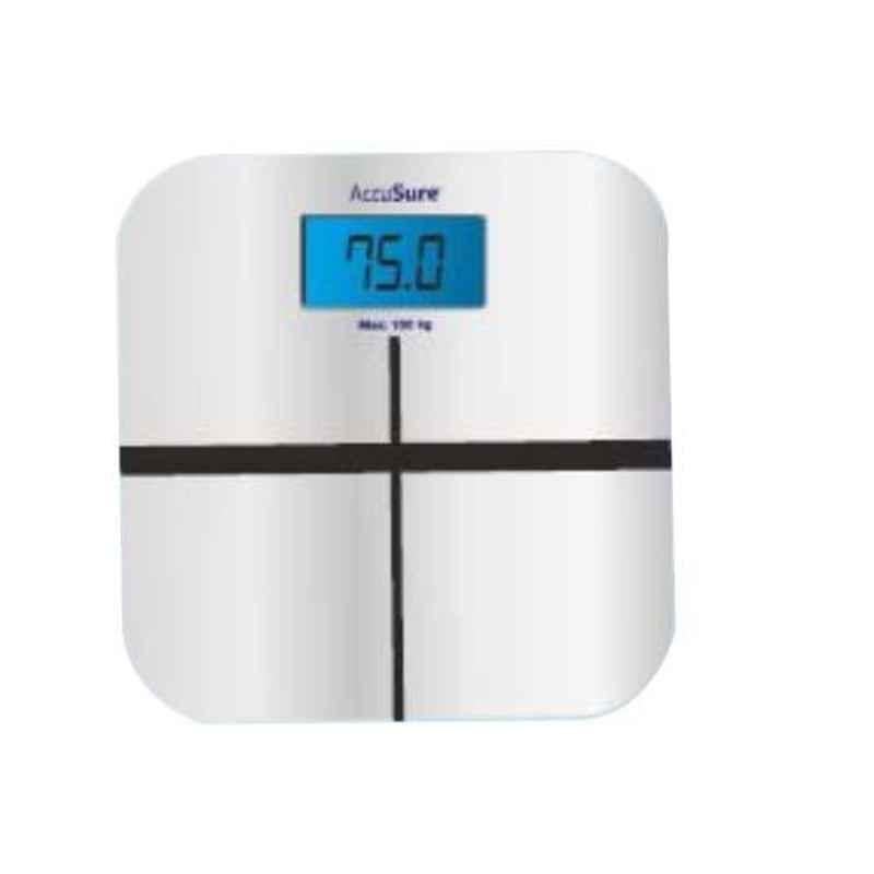 AccuSure SF-180B 180kg Silver Designer Weighing Scale