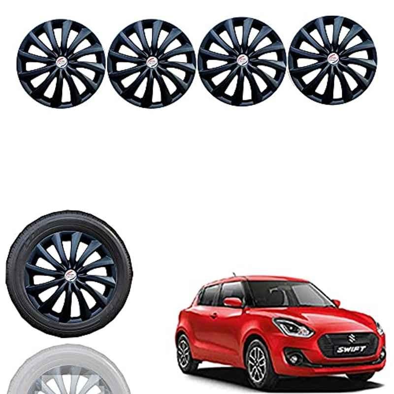 Auto Pearl 14 inch ABS Black Car Wheel Cover for Swift 2018