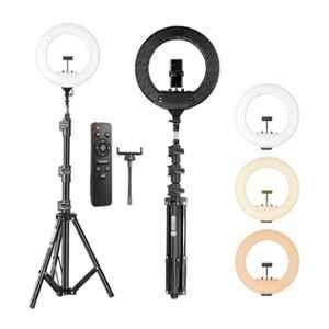 Digitek 60W 18 inch Remote Control LED Ring Light with 8.2ft Stand, DRL-18RTC9