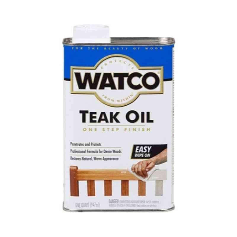 Rust-Oleum 12 Oz Teak Oil Finish Wall Treatment, 10020066226463