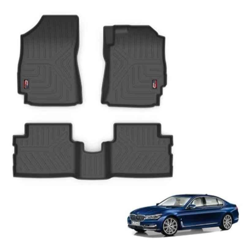 Kozdiko Thermoplastic Polyolefins 3D Life Long Car Floor Mat Set for BMW 7 Series