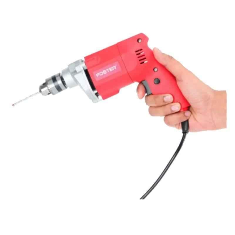 Foster FPD-010A 10mm 300W Red & Grey Impact Pistol Grip Drill