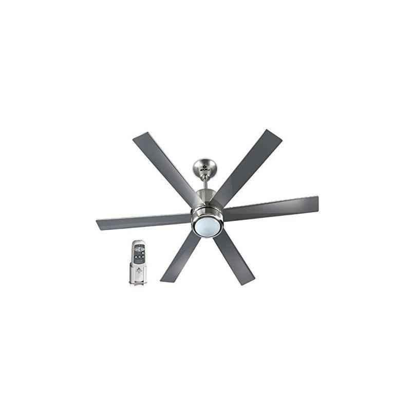 Bajaj Magnifique FL01 250rpm Steel Silver Ceiling Fan & Remote, 1200mm