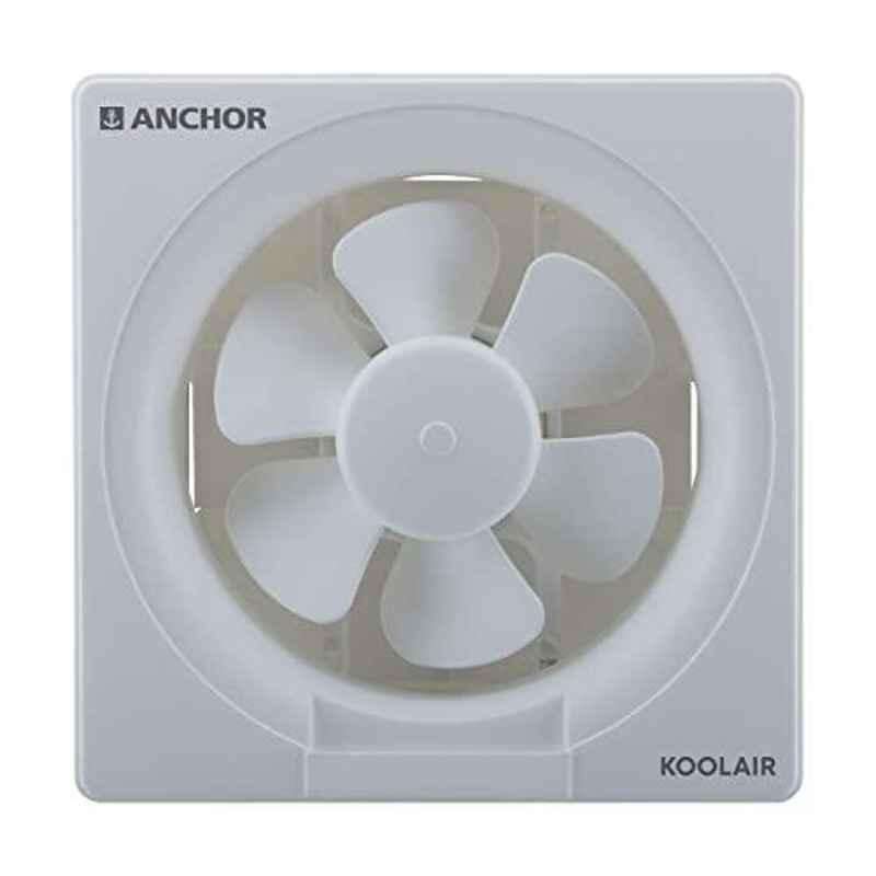 Anchor Koolair 40W White Ventilation Fan, 14088WH, Sweep: 250 mm