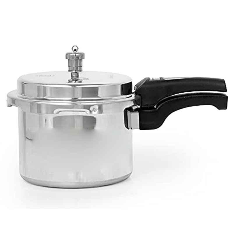 Blueberry's 3L Aluminum Silver Pressure Cooker with Outer Lid, BPC1110