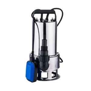 WorldTech 0.5HP Stainless Steel Single Phase Sewage Submersible Pump with Copper Winding