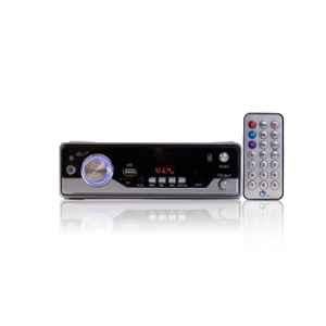 PRP Collections ST014 Fixed Panel Single Din MMC Car Stereo with MP3, Bluetooth, USB, FM, AUX & SD Functions