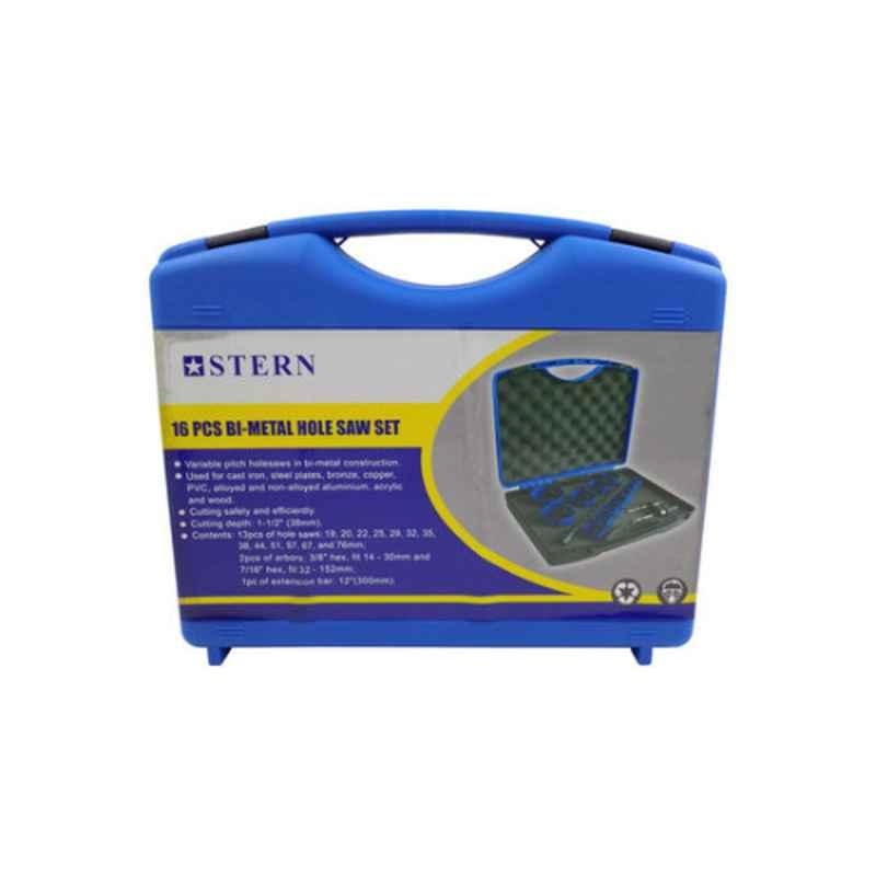 Generic PT01S16/19-76 16Pcs Hole Saw Kit