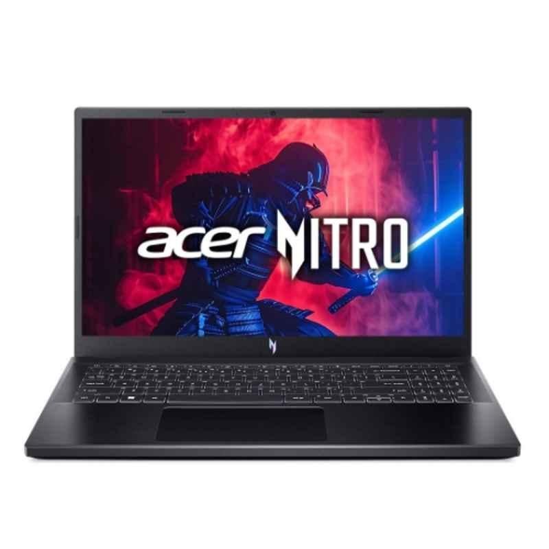 Acer Nitro V 15 Gaming Laptop ANV15-51 i5-13420H 16GB DDR5 Memory 512GB PCIe NVMe SSD RTX 4050 6G-GDDR6 (2Cx512x16x3) 16Gbps 15.6 inch FHD IPS 165Hz Win11 Obsidian black, NH.QN8SI.007